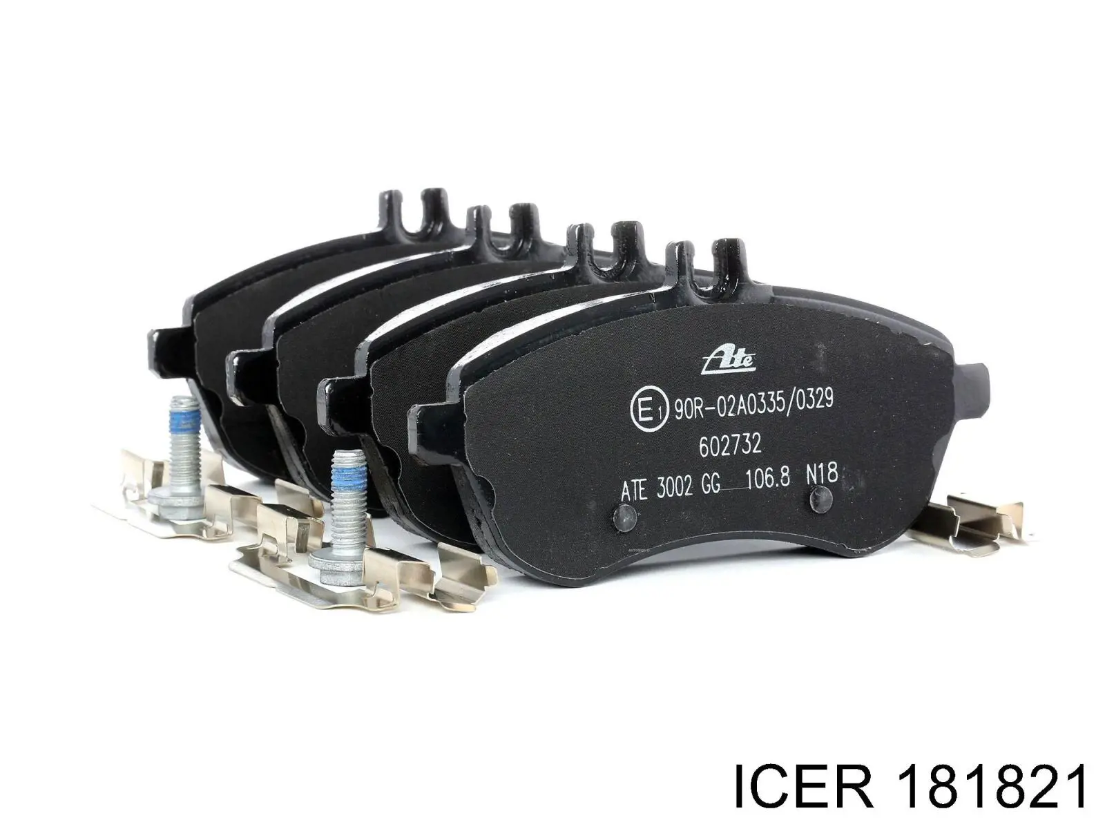 Гальмівні колодки Icer 181821 ціна, від 32.81 USD