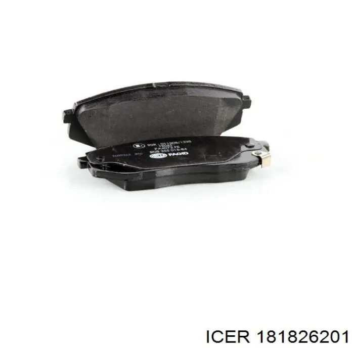 Гальмівні колодки Icer 181826201 ціна, від 34.59 USD
