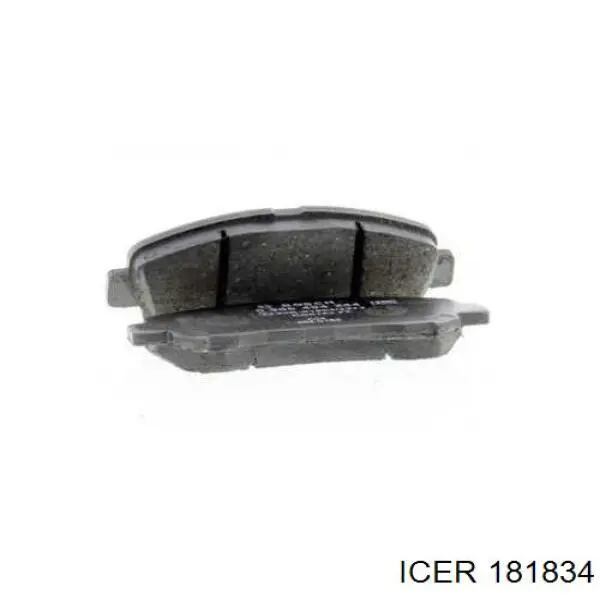 Гальмівні колодки Icer 181834 ціна, від 26.16 USD