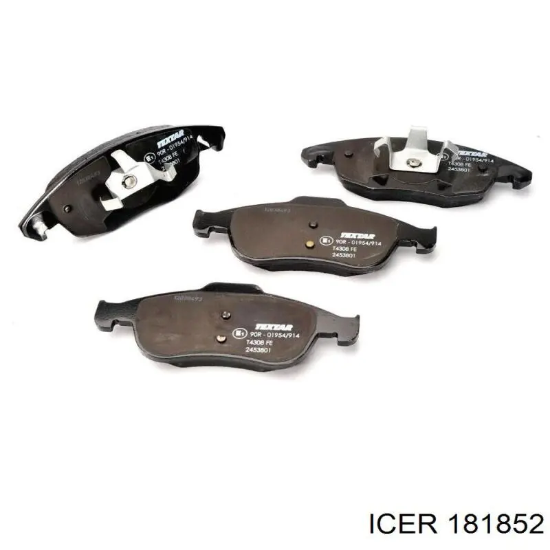 Гальмівні колодки Icer 181852 ціна, від 23.06 USD