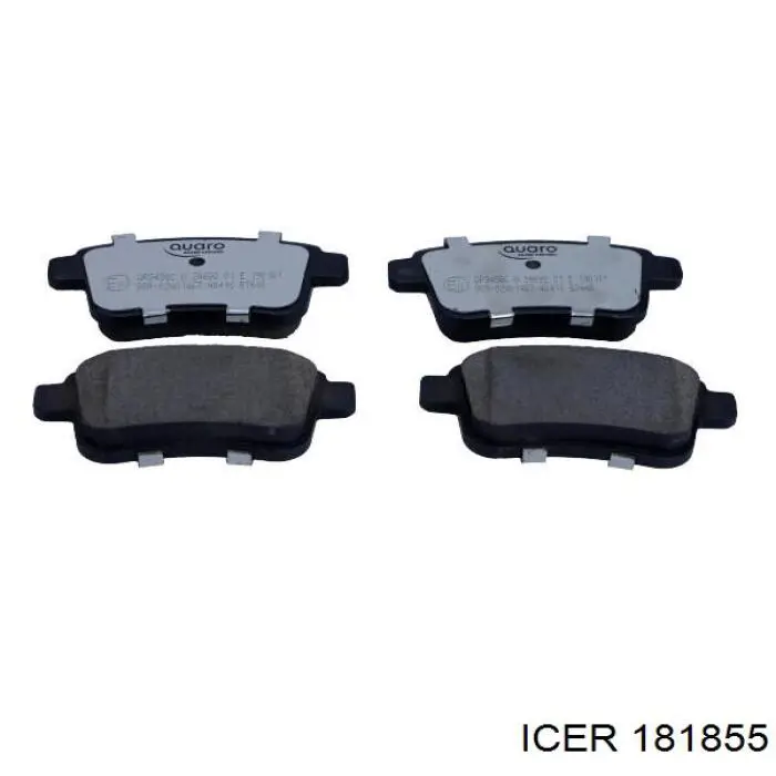 Купити 181855 Icer Задні колодки