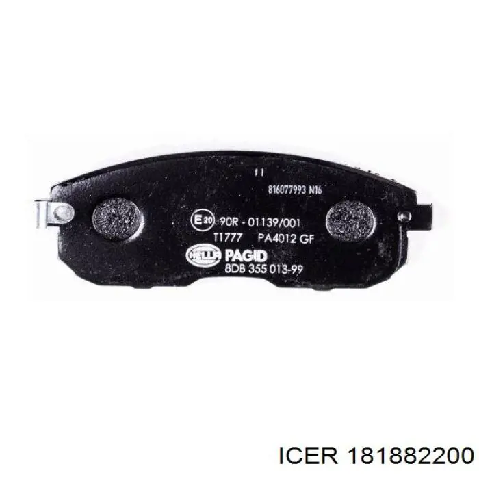 Гальмівні колодки Icer 181882200 ціна, від 22.03 USD