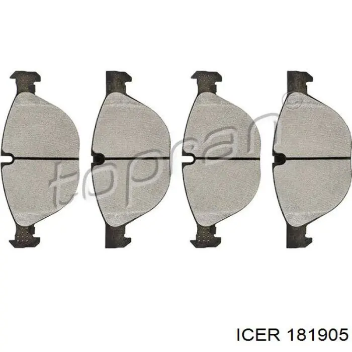 Гальмівні колодки Icer 181905 ціна, від 58.77 USD