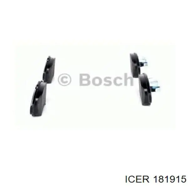 Гальмівні колодки Icer 181915 ціна, від 26.87 USD