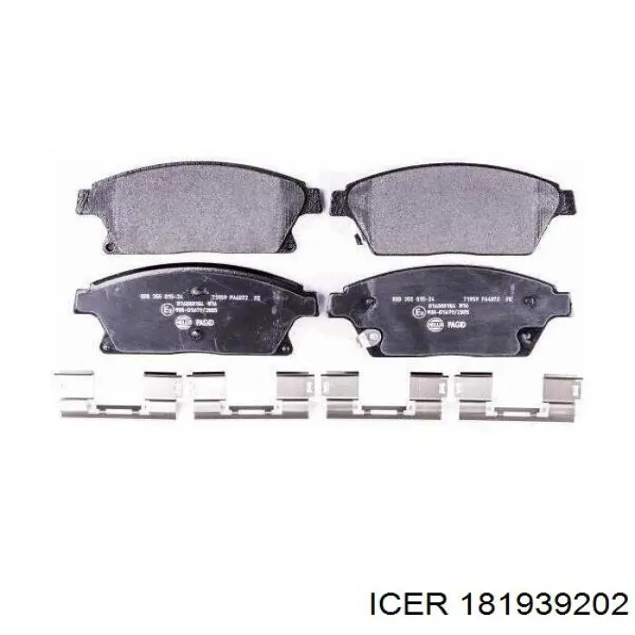 Гальмівні колодки Icer 181939202 ціна, від 26.69 USD