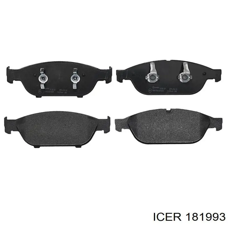 181993 Icer Передні гальмівні колодки