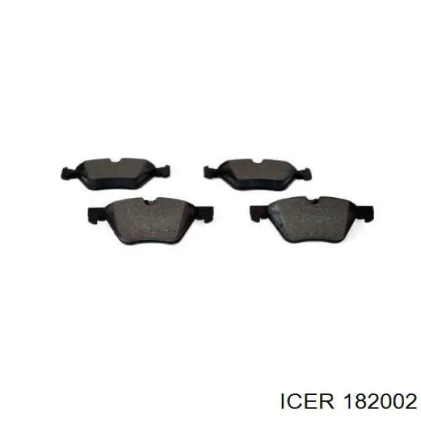 Тормозні колодки Icer 182002