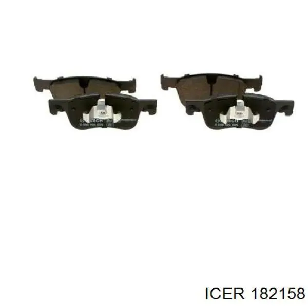 Гальмівні колодки Icer 182158 ціна, від 29.91 USD