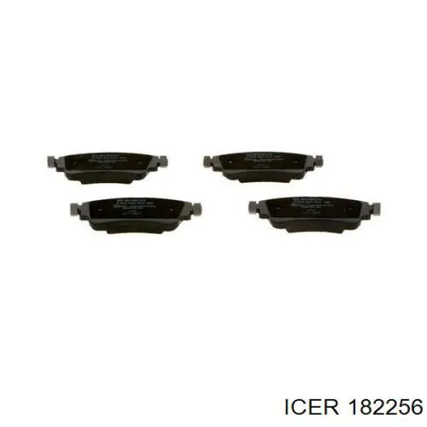 Задні дискові колодки Icer 182256