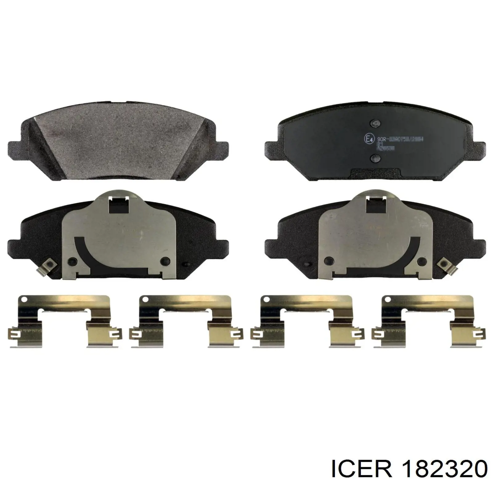 Гальмівні колодки Icer 182320 ціна, від 38.84 USD
