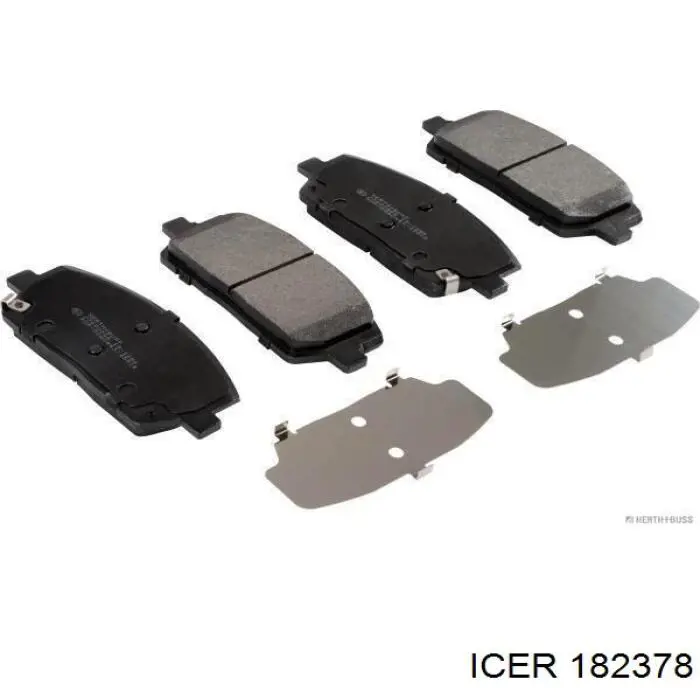 Гальмівні колодки Hyundai/Kia 58101S8A00 ціна, від 78.64 USD
