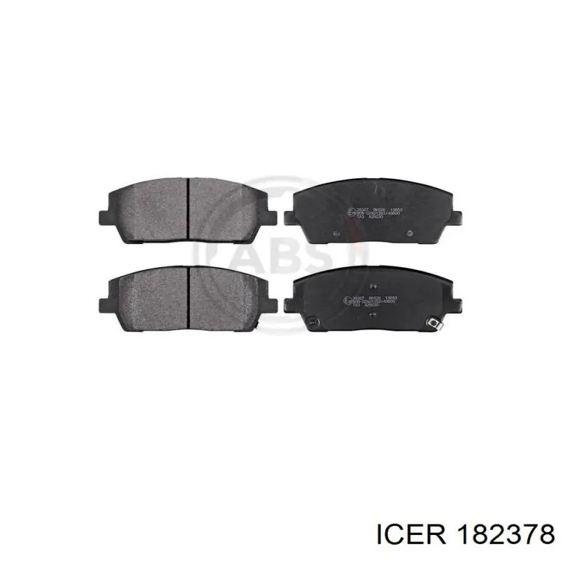 Купити 58101S8A00 Hyundai/Kia Колодки гальмівні передні, дискові