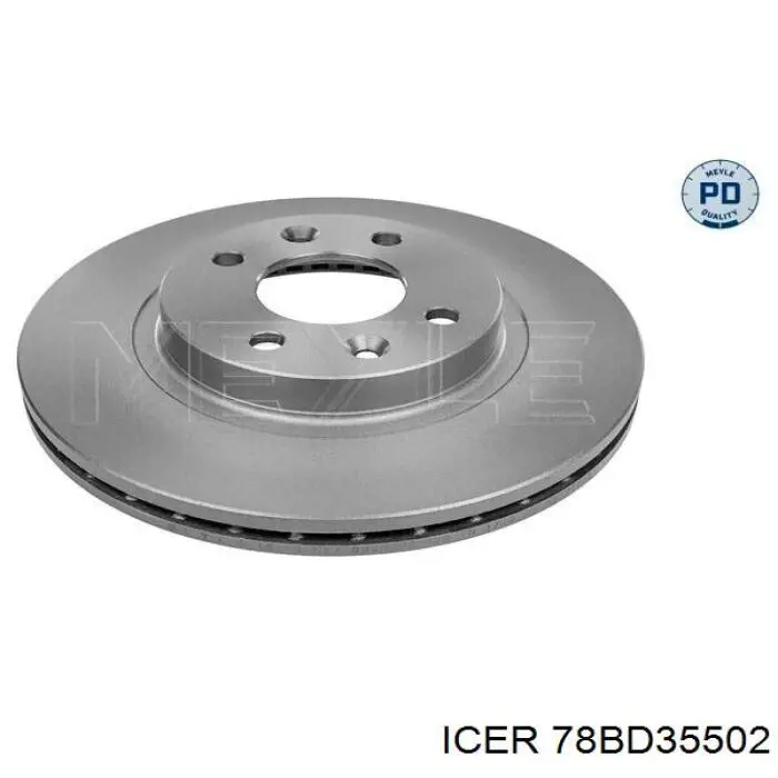 78BD35502 Icer Гальмо дискове переднє