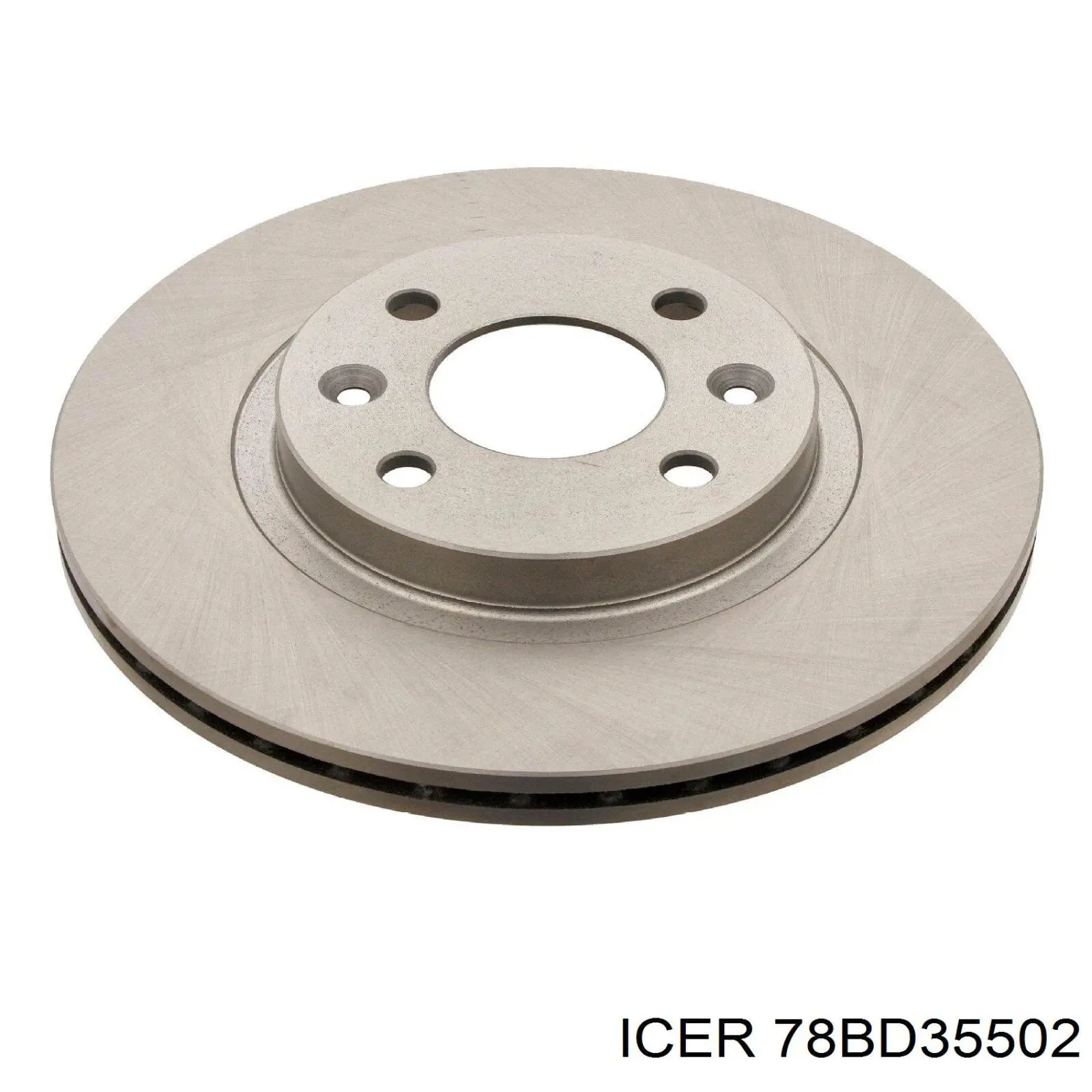 Диск переднього гальма Icer 78BD35502 ціна, від 25.98 USD