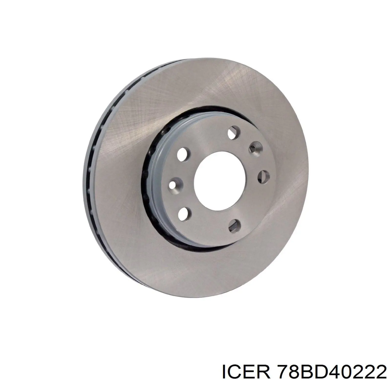 Гальмівні диски передні 78BD40222 Icer