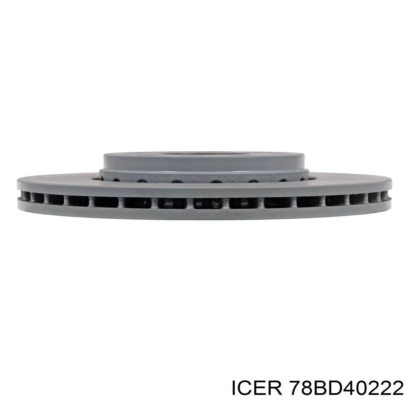 Диск переднього гальма Icer 78BD40222 ціна, від 36.49 USD