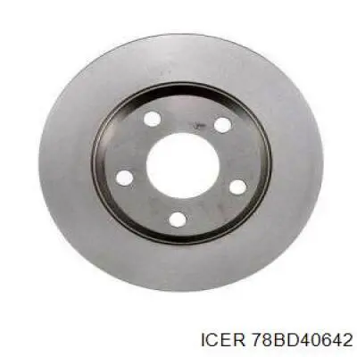 Диск переднього гальма Icer 78BD40642 ціна, від 26.51 USD
