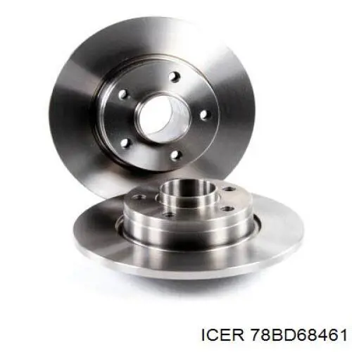 Задні дискові гальма Icer 78BD68461 ціна, від 78.80 USD