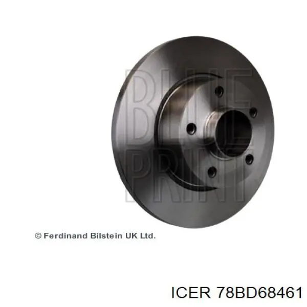 Диск гальмівний задній Icer 78BD68461