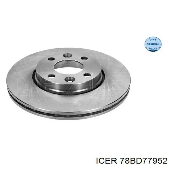 78BD77952 Icer Гальмо дискове переднє