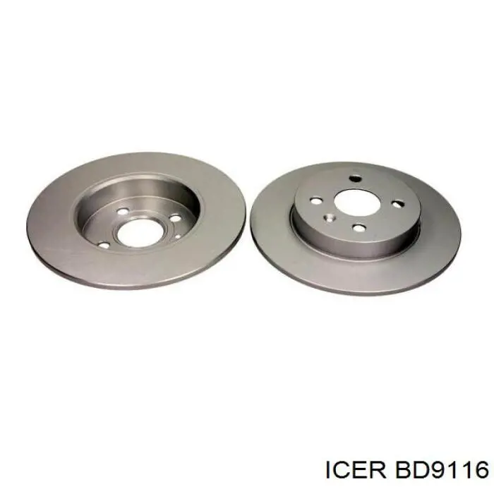 Купити BD9116 Icer Диск заднього гальма