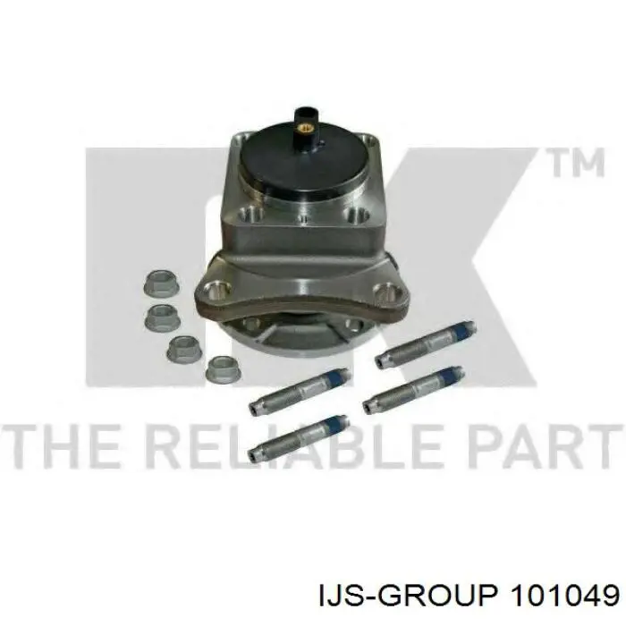 Маточина колеса передня IJS Group 101049 ціна, від 19.74 USD