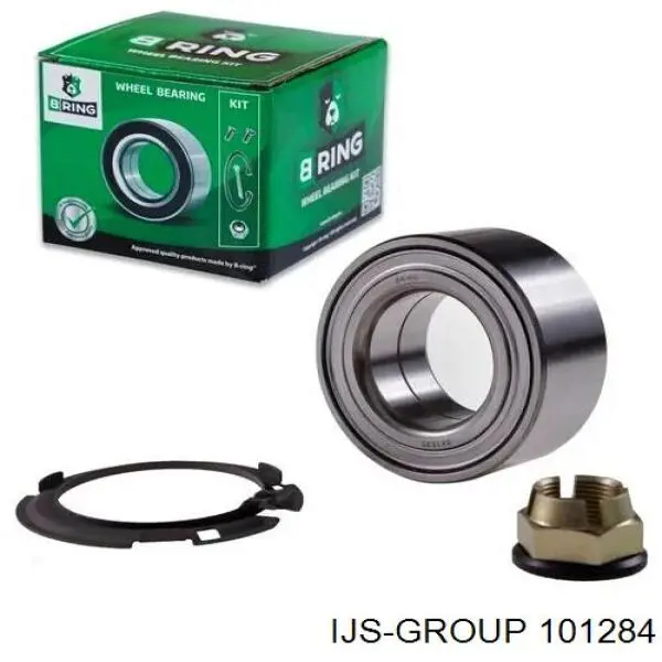 Комплект підшипник маточини передньої IJS Group 101284 ціна, від 31.08 USD