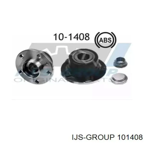 Купити 101408 IJS Group Підшипник ступиці колеса