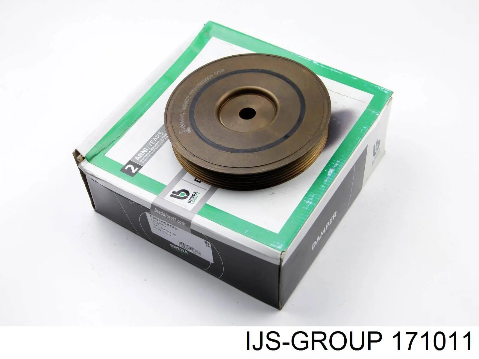 Демпферний шків колінвала IJS Group 171011