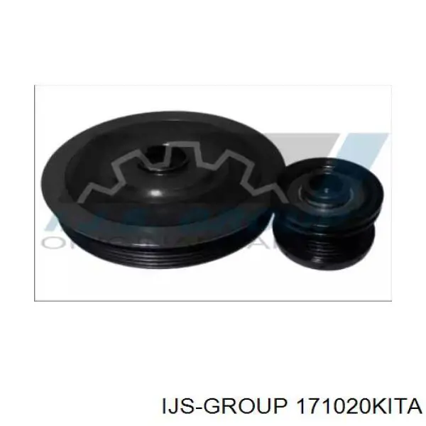 Шків колінвала (демпфер ) IJS Group 171020KITA ціна, від 56.18 USD