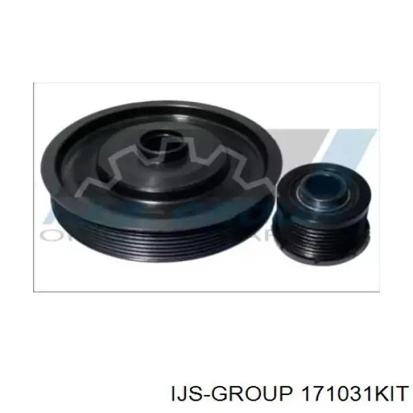 Шків колінвала (демпфер ) IJS Group 171031KIT ціна, від 92.07 USD