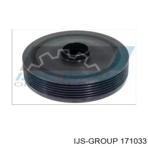 Шків колінвала (демпфер ) IJS Group 171033 ціна, від 49.77 USD