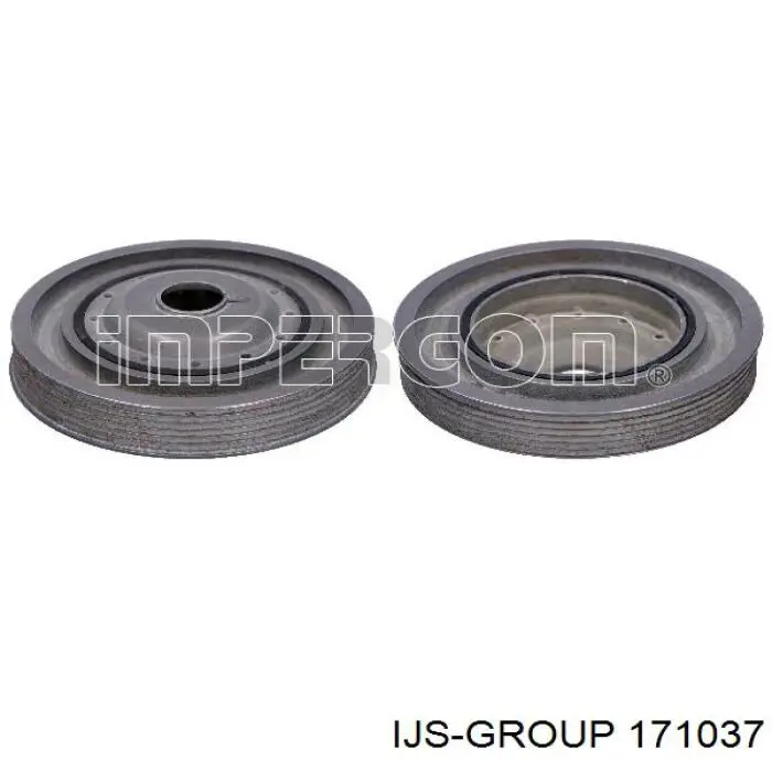 Шків колінвала (демпфер ) IJS Group 171037 ціна, від 37.54 USD