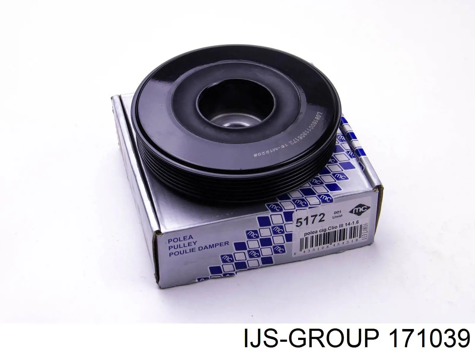 Шків колінвала (демпфер ) IJS Group 171039 ціна, від 28.89 USD