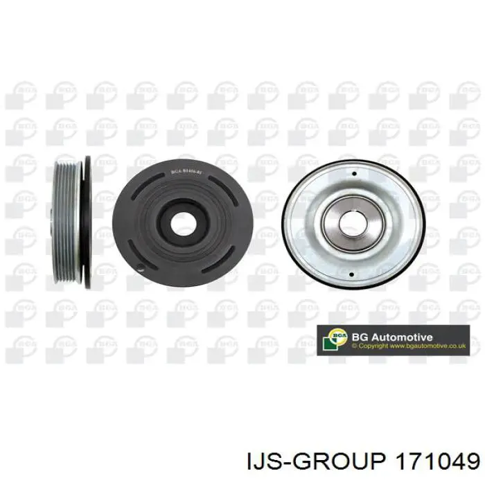 Шків колінвала (демпфер ) IJS Group 171049 ціна, від 58.05 USD
