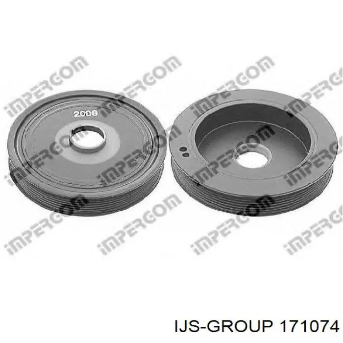 Шків колінвала (демпфер ) IJS Group 171074 ціна, від 43.10 USD
