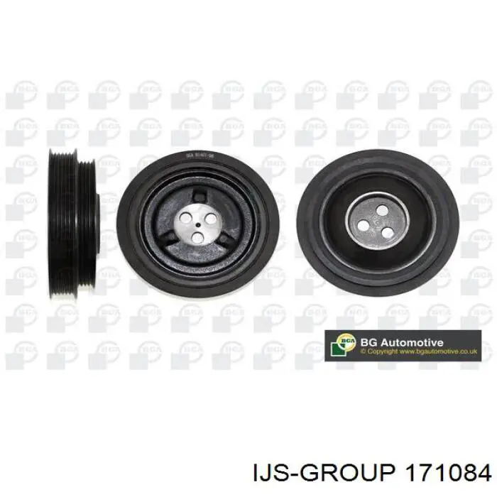 Шків колінвала (демпфер ) IJS Group 171084 ціна, від 60.88 USD