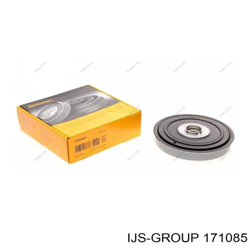 Демпферний шків колінвала IJS Group 171085