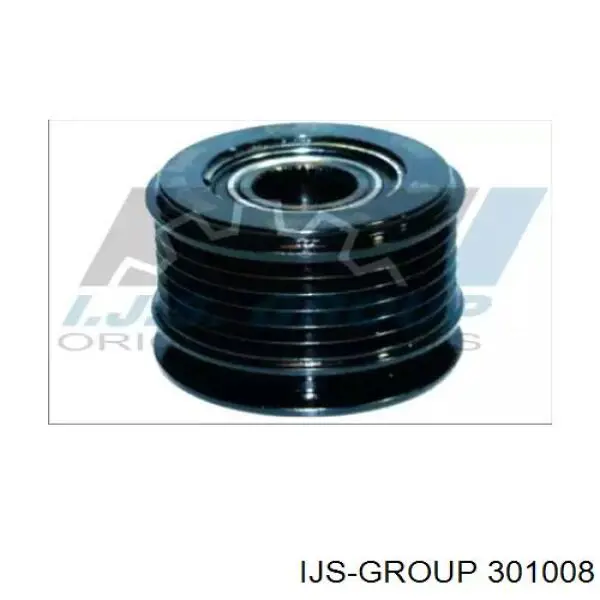 Інерційний шків IJS Group 301008 ціна, від 24.42 USD