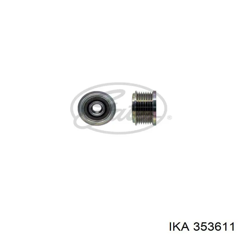 Шків генератора IKA 353611