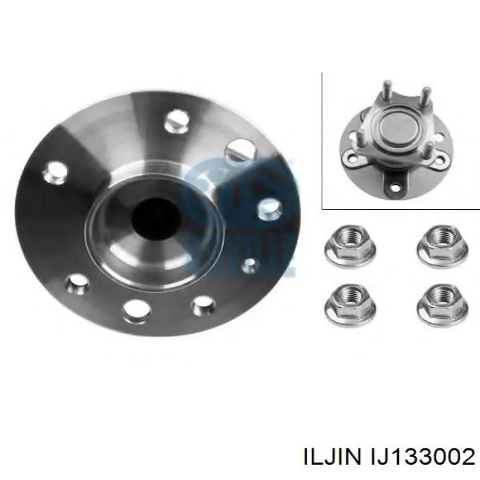 Задня маточина IJ133002 Iljin