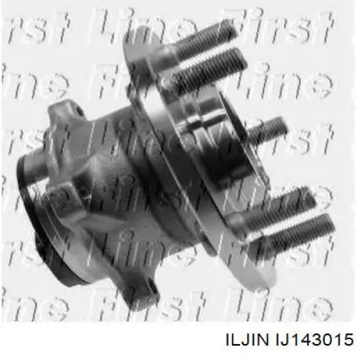 Купити IJ143015 Iljin Підшипник ступиці колеса