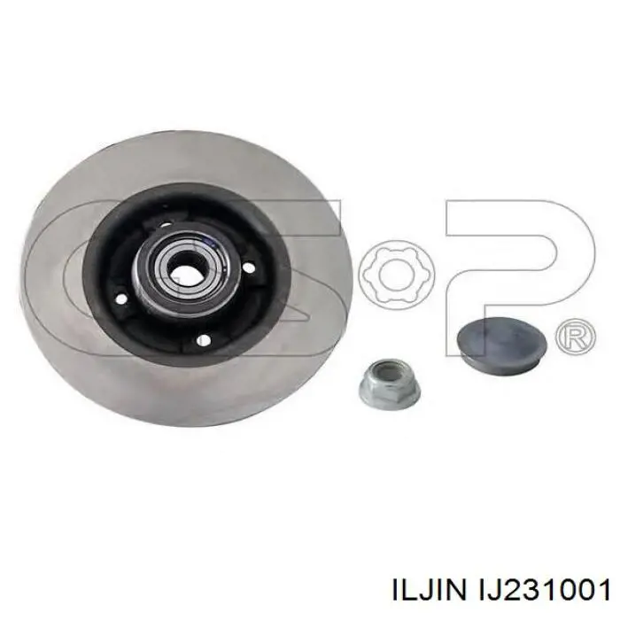 IJ231001 Iljin Підшипник ступиці задньої