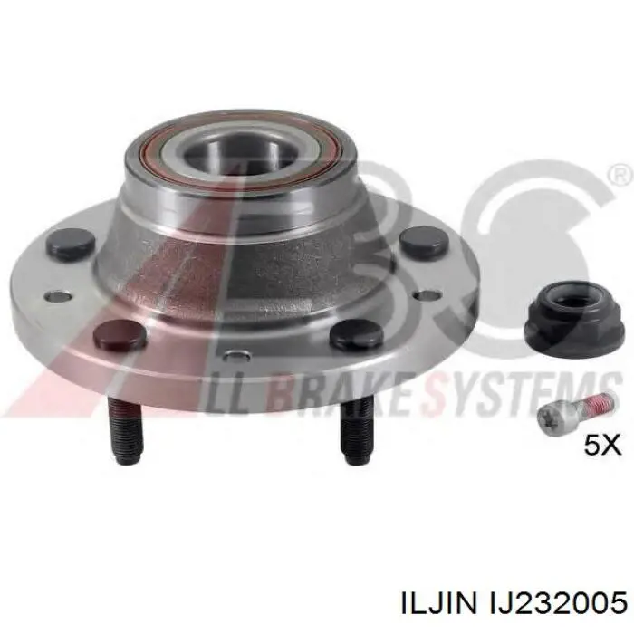 Маточини задніх коліс Iljin IJ232005 ціна, від 158.48 USD