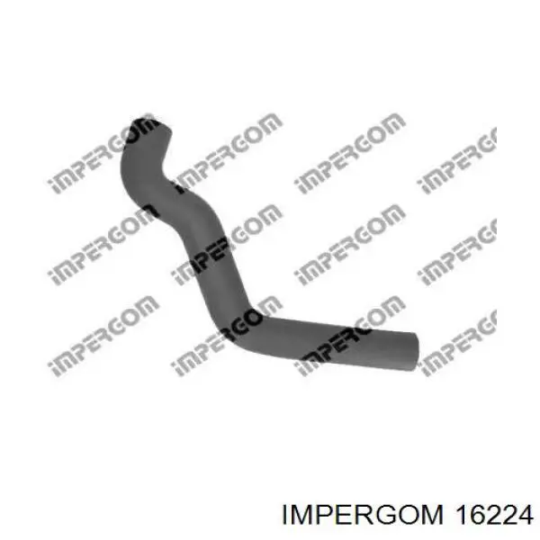 16224 Impergom шланг/патрубок интеркуллера, верхній правий