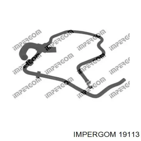 Шланг/патрубок радіатора охолодження, нижній Impergom 19113 ціна, від 39.32 USD