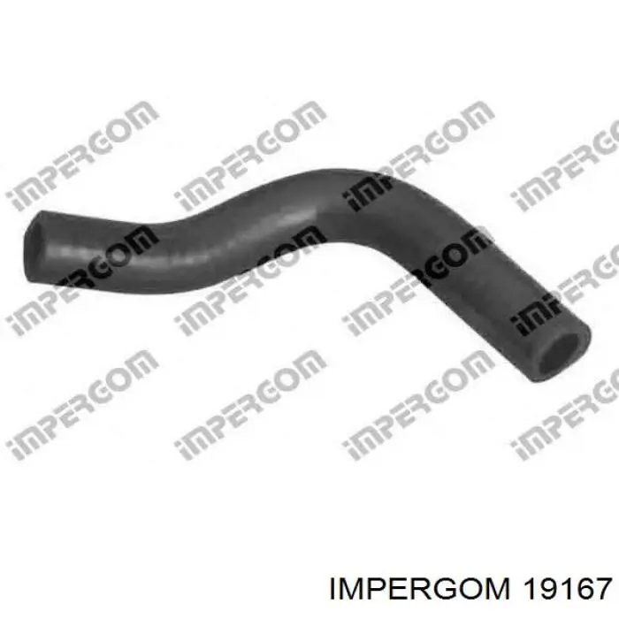 Шланг/патрубок радіатора охолодження, нижній Impergom 19167 ціна, від 30.78 USD