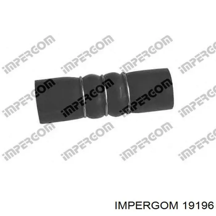 19196 Impergom шланг/патрубок интеркуллера, нижній правий