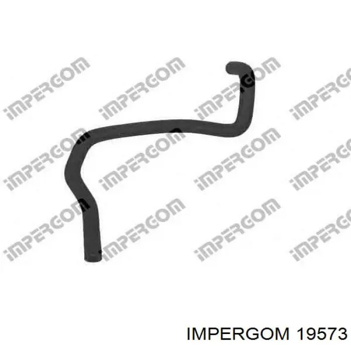 Шланг (патрубок) охолодження масляного теплообмінника, подача 19573 Impergom