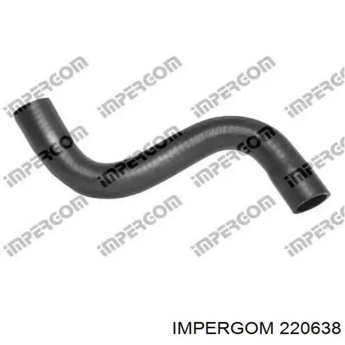 Шланг/патрубок системи охолодження Impergom 220638 ціна, від 14.98 USD